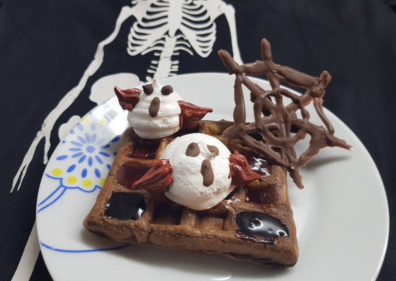 Waffles para Halloween 👻
