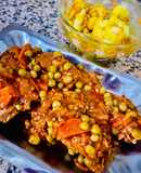 BIFES DE BONDIOLA PORCINA🐽(a la olla) CON 🥗 ENSALADA DE PAPAS 🥔 AL CURRY🍛