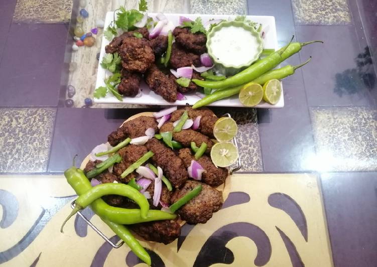 Recipe of Award-winning Koyla Fried Kabaabs