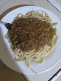Carne molida en salsa