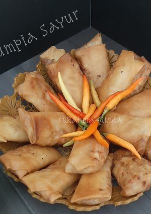 Foto resep Lumpia Sayur Simple