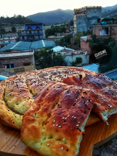 صورة لوصفة خبز البيدا التركي 🇹🇷