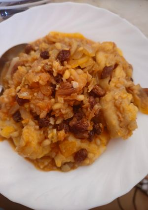 Una foto de Bacalao con miel
