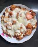 Bánh pizza làm bằng sandwich