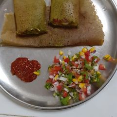 A picture of Mix dal healthy chilla.