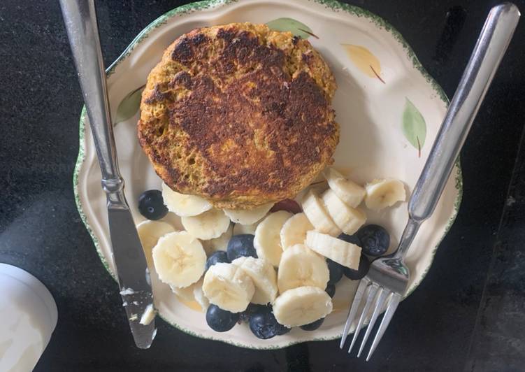 Steps to Prepare Sweet potato pancakes in A Minutes for Family