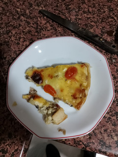 Una foto de Quiche de Bacon y Champiñones