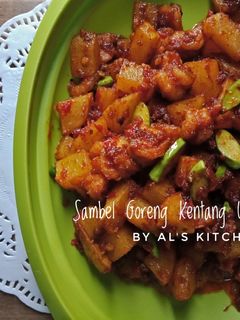 Foto resep Sambel Goreng Kentang Udang Pete