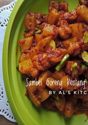 Foto resep Sambel Goreng Kentang Udang Pete