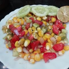 A picture of Corn masala Pot.