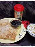 Kheer.                          (Channay ki daal ka paratha with kheer and plum Chutney)
