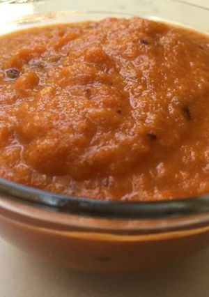 A picture of Onion Chutney.