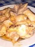 Tutitos de pollo a la mostaza