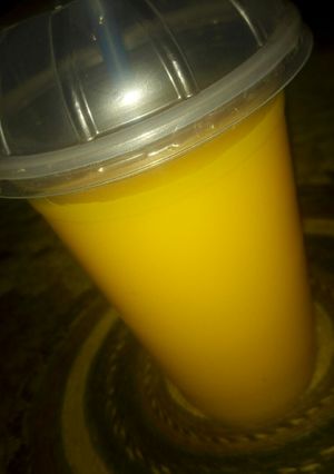 A picture of Mango juice.