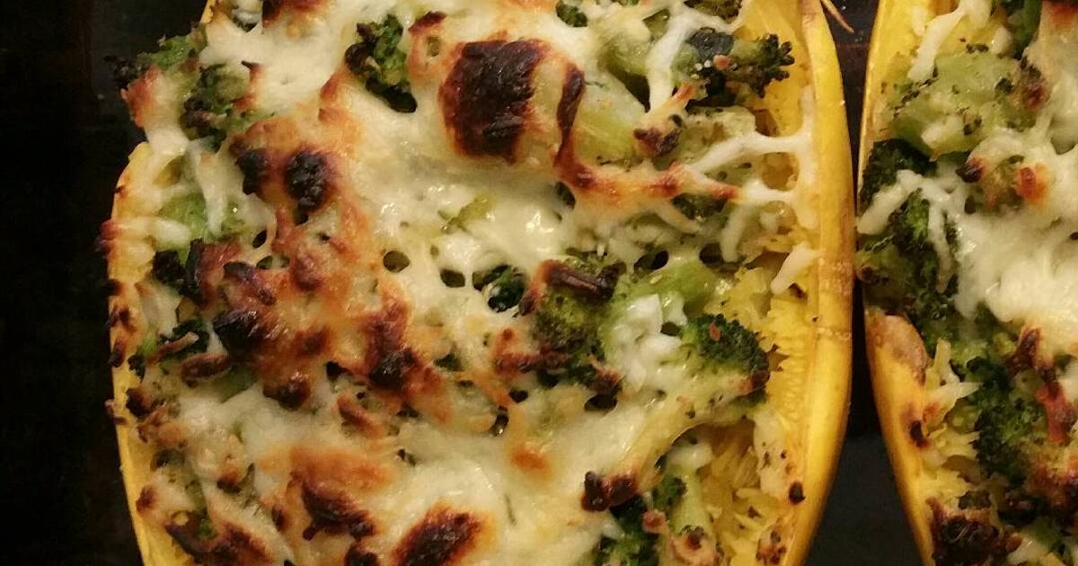 Spaghetti Squash Lasagna with Broccolini Recipe by Sue.