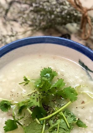 Hình của món Cháo Hầm Xương Bò.