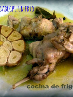 Una foto de Conejo en escabeche fácil en frío
