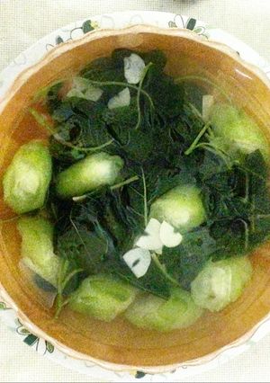 Foto resep Sayur bayam sederhana