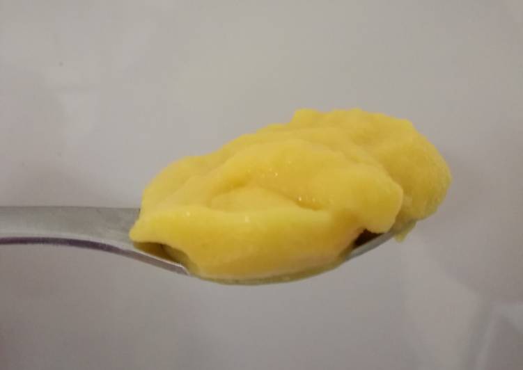 Helado de mango natural (vegano)