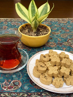 عکسی از دستور شیرینی نخودچی (در سولاردام)