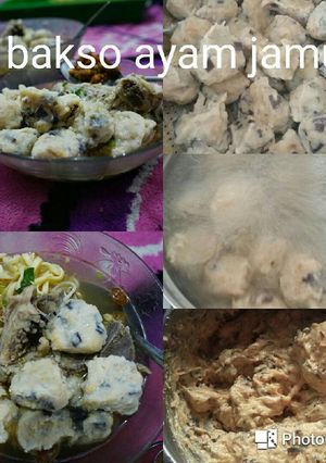 Foto resep Bakso ayam jamur