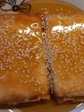 Feta Saganaki with Phyllo and Honey