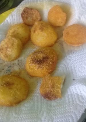 Una foto de PAPAS EMPANIZADAS ♯