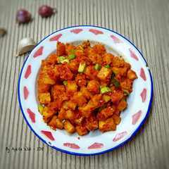 A picture of Sambal balado Kentang Pete.