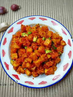 Foto resep Sambal balado Kentang Pete