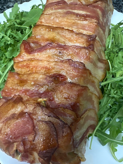 Una foto de 598. Pastel de bacon y pollo (principal carne)