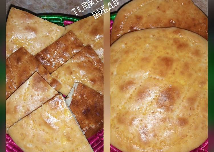 Recipe of Super Quick Homemade Turkish Pide Bread