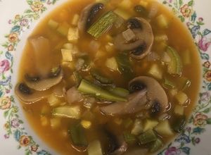 Una foto de Sopa de milpa