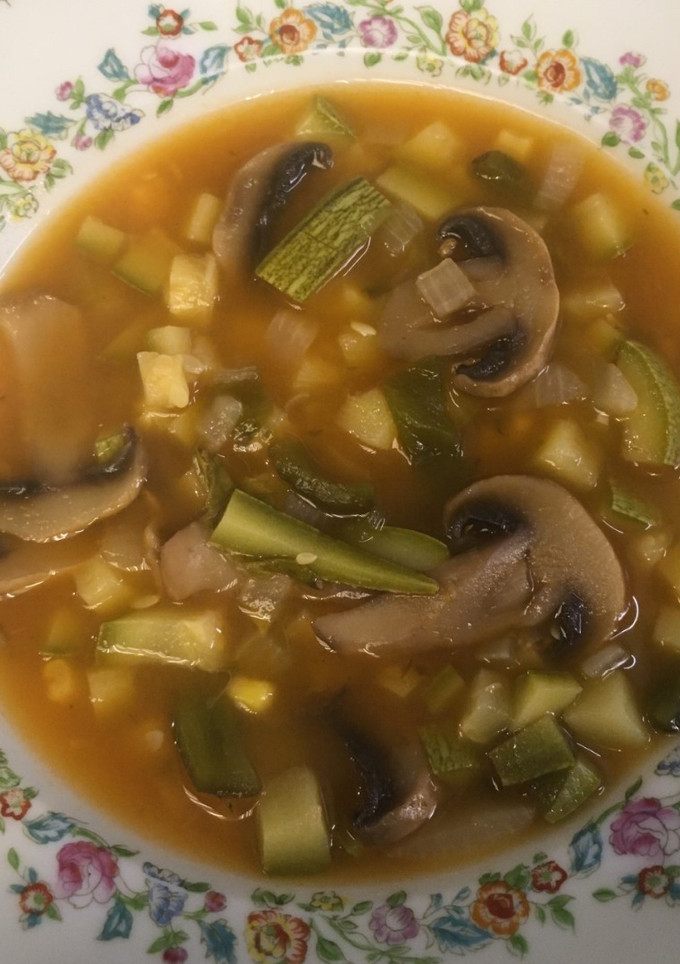 Una foto de Sopa de milpa