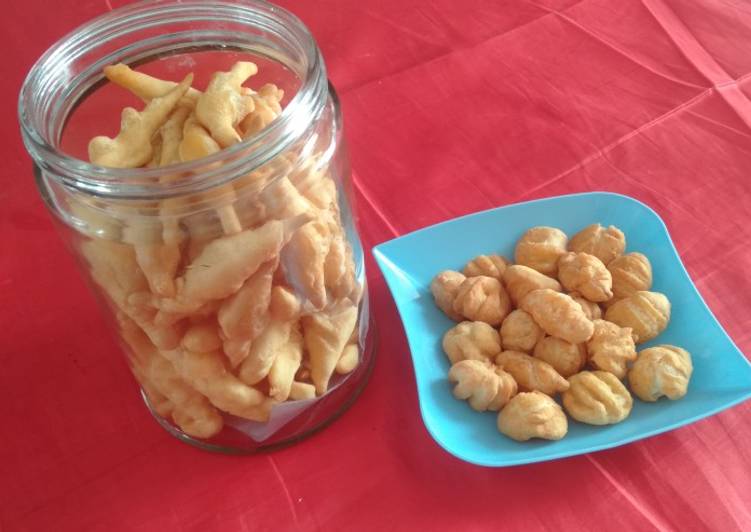 Kue Telur gabus keju