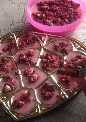 Foto resep Pudding red velvet