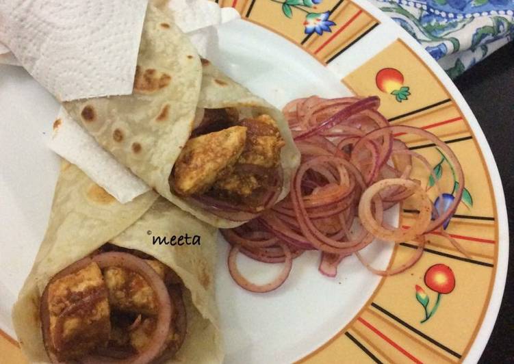 Tawa Paneer wraps(Frankie)