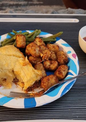 A picture of Sloppy Joe Casserole.