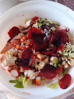 Una foto de Ensalada mediterránea