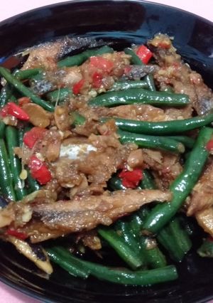 Foto resep Tumis tongkol kacang panjang