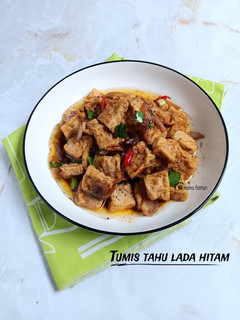 Foto resep Tumis tahu lada hitam