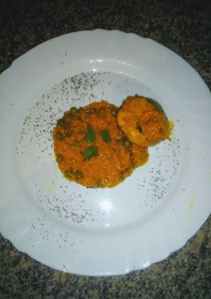 Una foto de Merluza con arroz