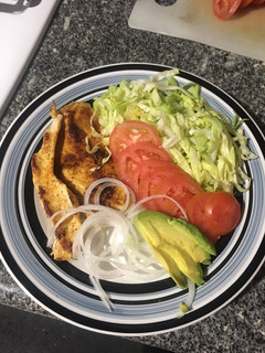 Una foto de Filete de pollo a la plancha