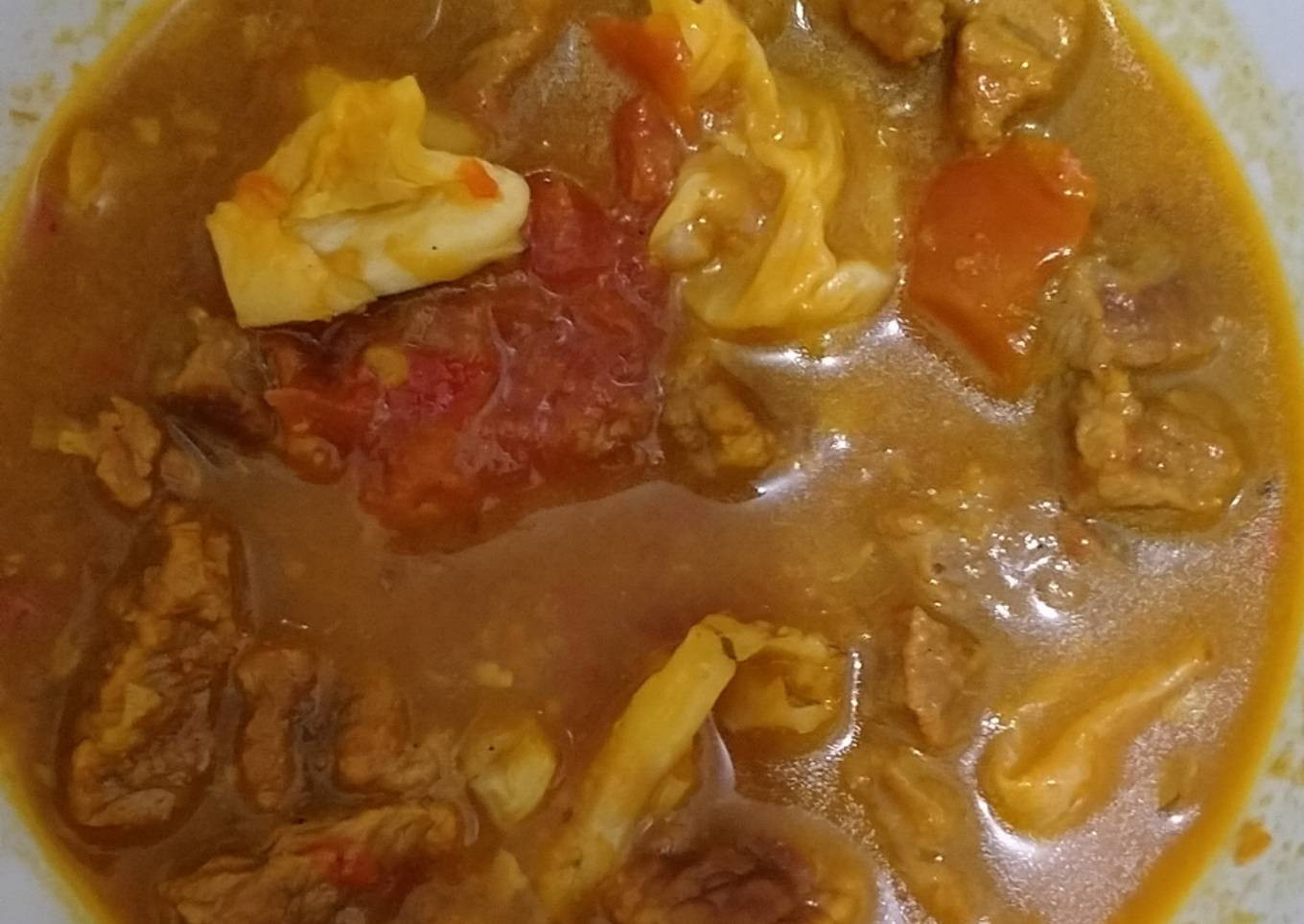 Tongseng daging sapi