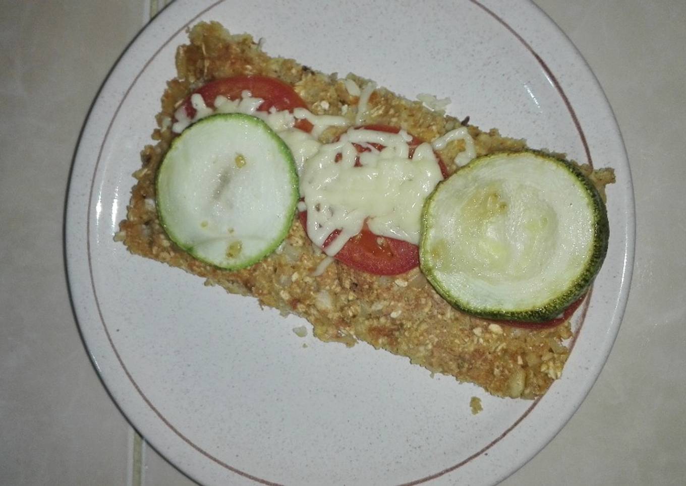 Cena ligera sin carne: no es pizza, no es tortilla Es un algo riquísimo con mote