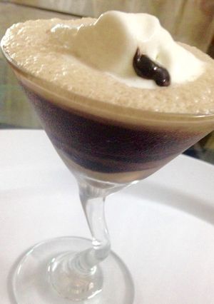 A picture of Chocolate coffee frappe.