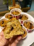 Banana oat cake airfryer
