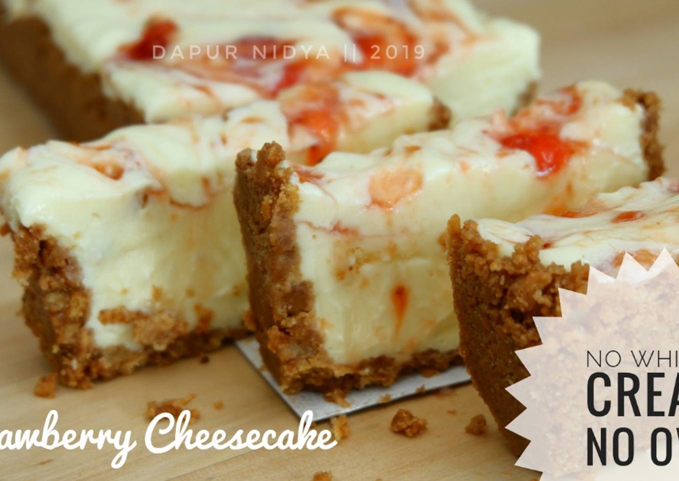 Membuat Cheesecake Enak Tanpa Whipped Cream dan Tanpa Oven