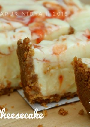 Foto resep Membuat Cheesecake Enak Tanpa Whipped Cream dan Tanpa Oven