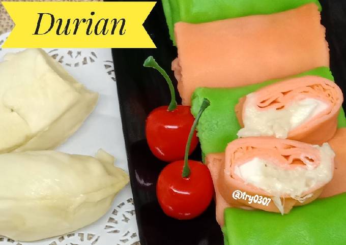 Resep Pancake durian Resep Pancake durian