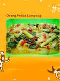 Oseng Pedas Lompong (Batang Talas/Keladi)